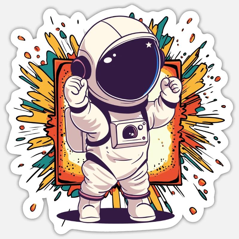 Sticker Größe S (10 x 10 cm) - 