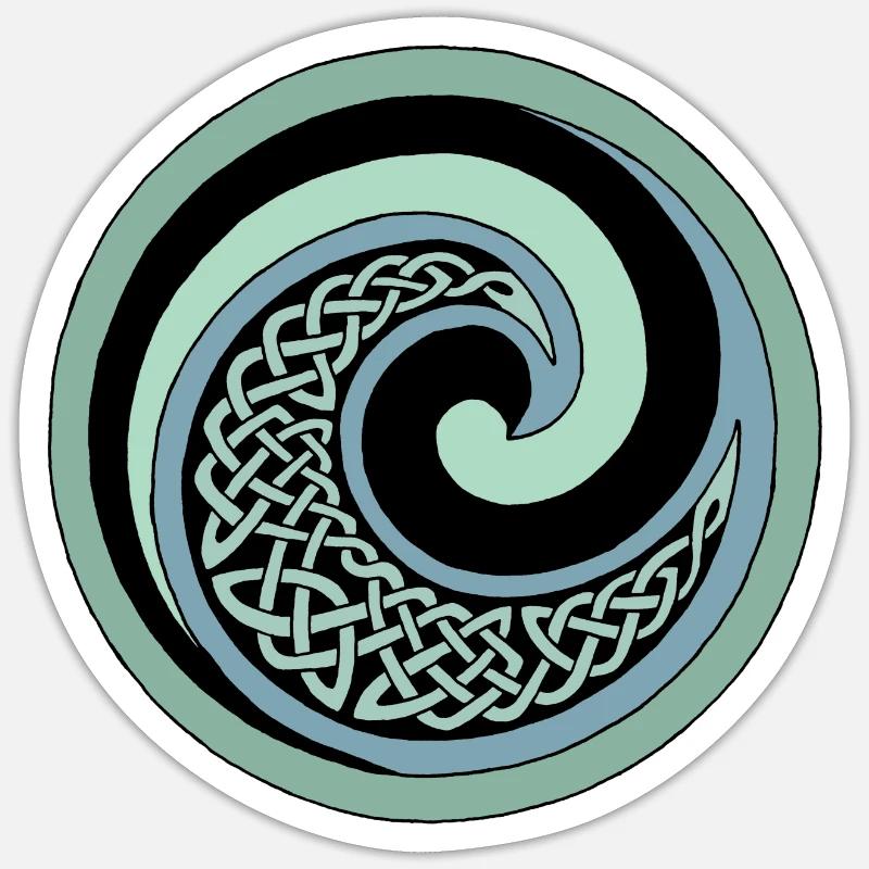Ocean Wave Sticker size S (10 x 10 cm)