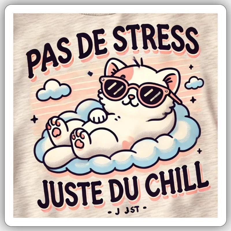 Sticker taille S (10 x 10 cm) - 