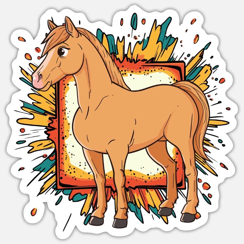Sticker Größe S (10 x 10 cm) - 