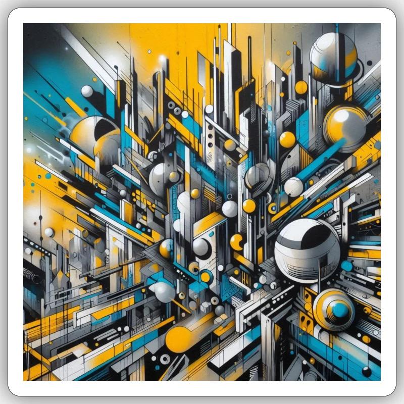 Sticker taille S (10 x 10 cm) - 