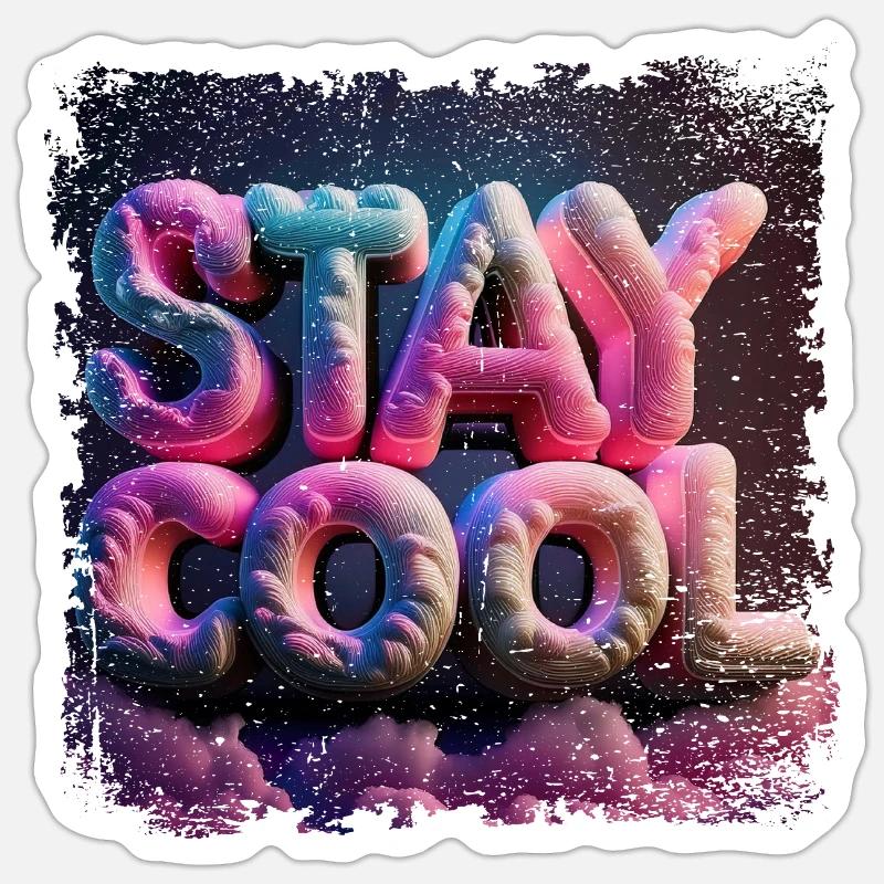 Sticker taille S (10 x 10 cm) - 