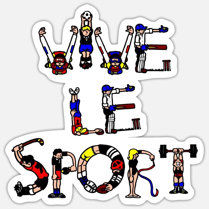 Sticker taille S (10 x 10 cm) - 