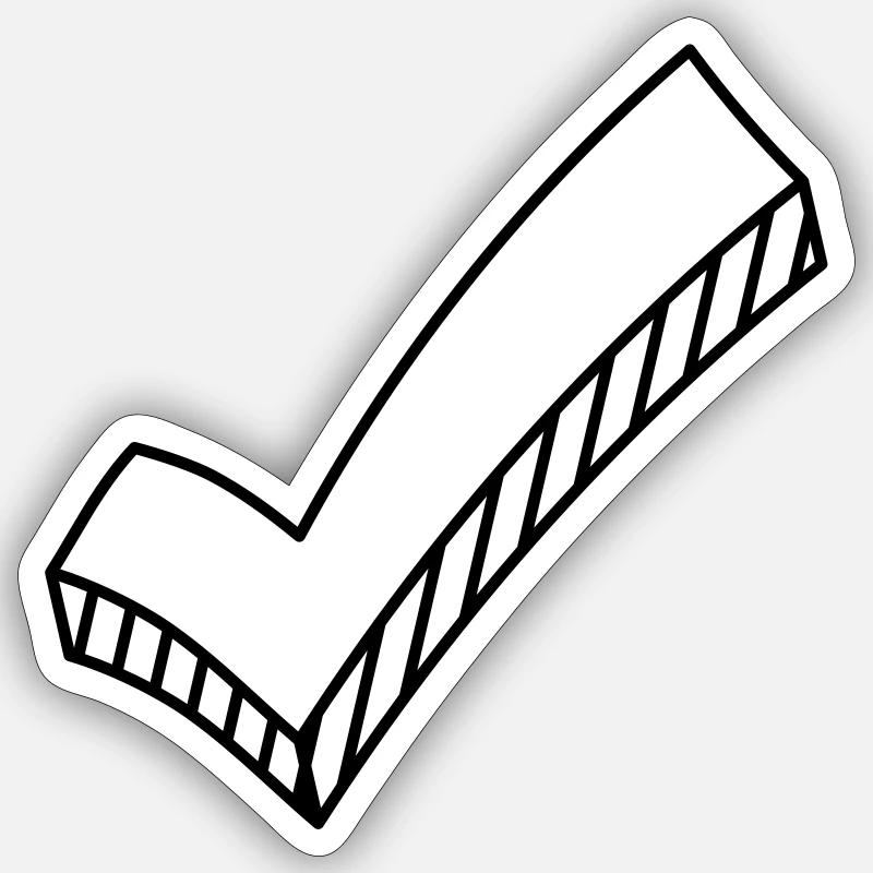 Cochez-le Sticker taille S (10 x 10 cm)