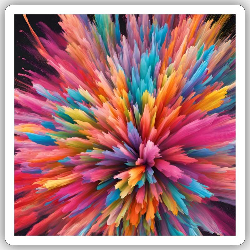 Sticker taille S (10 x 10 cm) - 