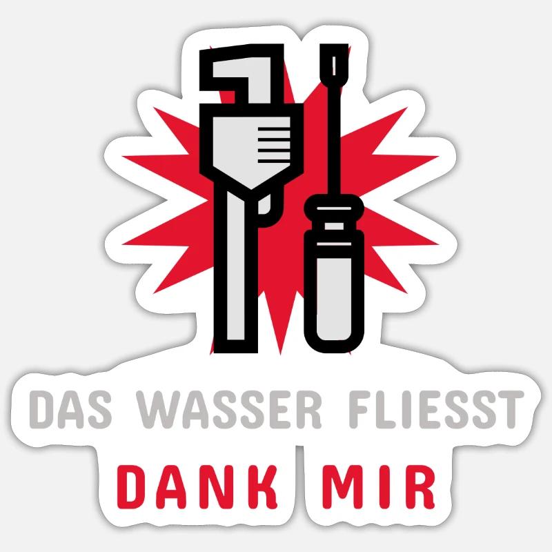 Sticker Größe S (10 x 10 cm) - 