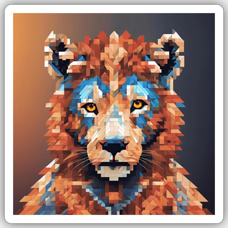Sticker Größe S (10 x 10 cm) - 