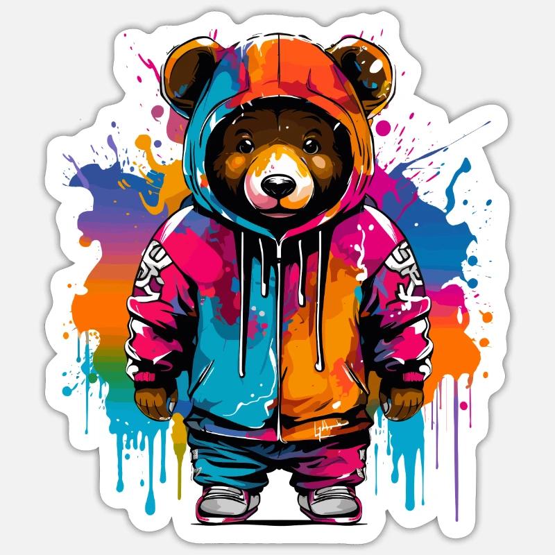Sticker Größe S (10 x 10 cm) - 