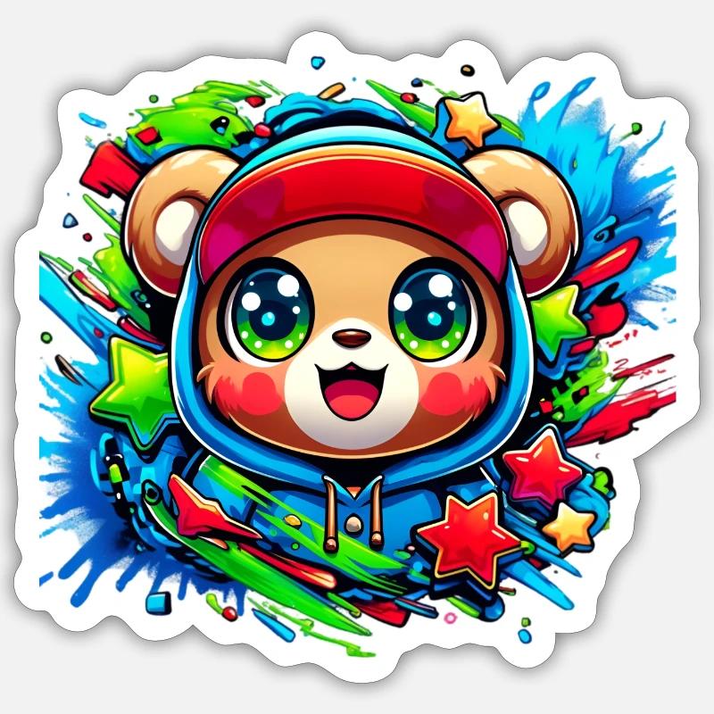 Sticker taille S (10 x 10 cm) - 