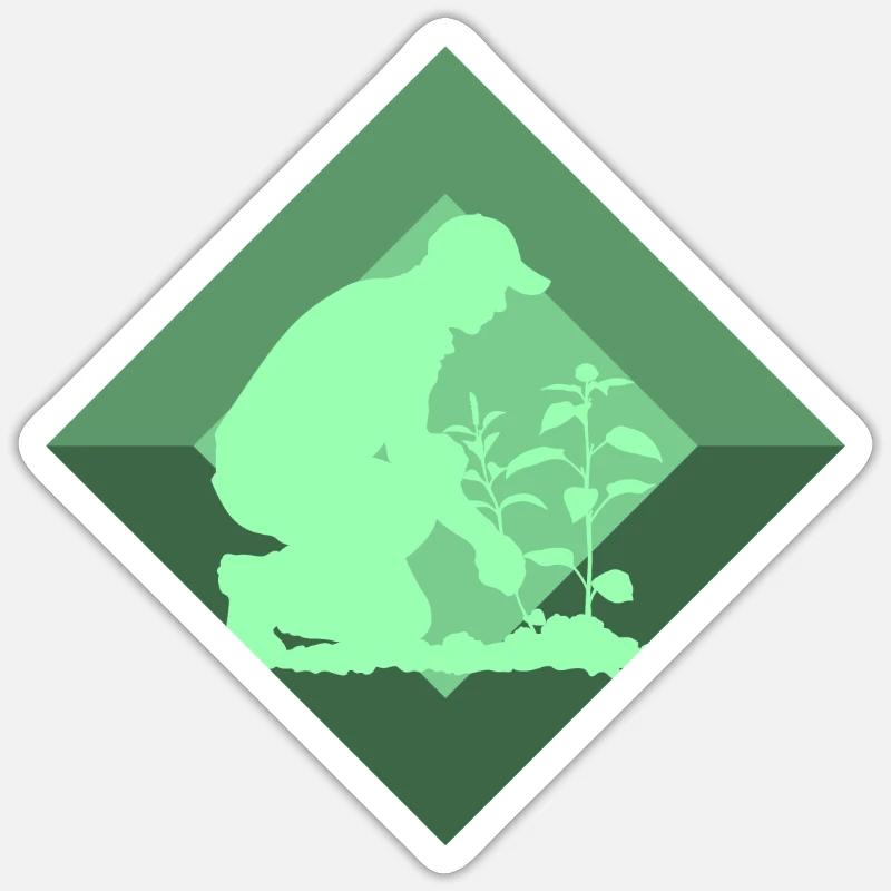 Sticker taille S (10 x 10 cm) - 