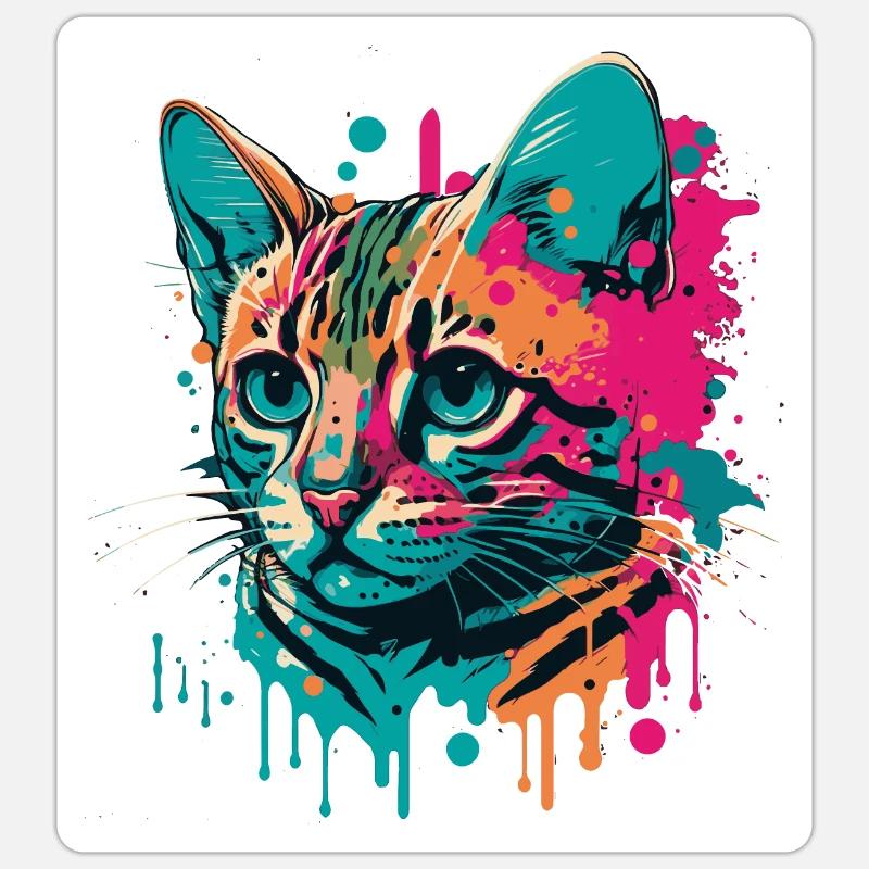 Sticker Größe S (10 x 10 cm) - 