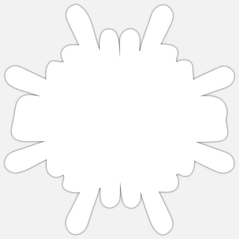 Animateur de poste Sticker taille S (10 x 10 cm)