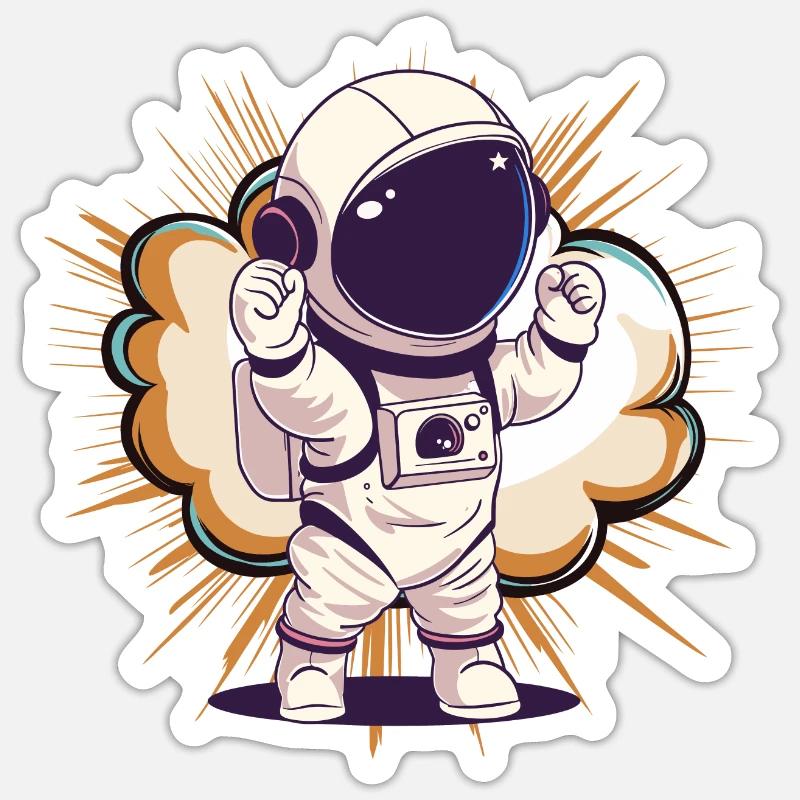 Sticker taille S (10 x 10 cm) -