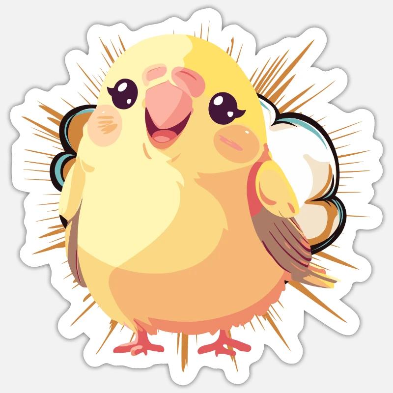 Sticker taille S (10 x 10 cm) - 