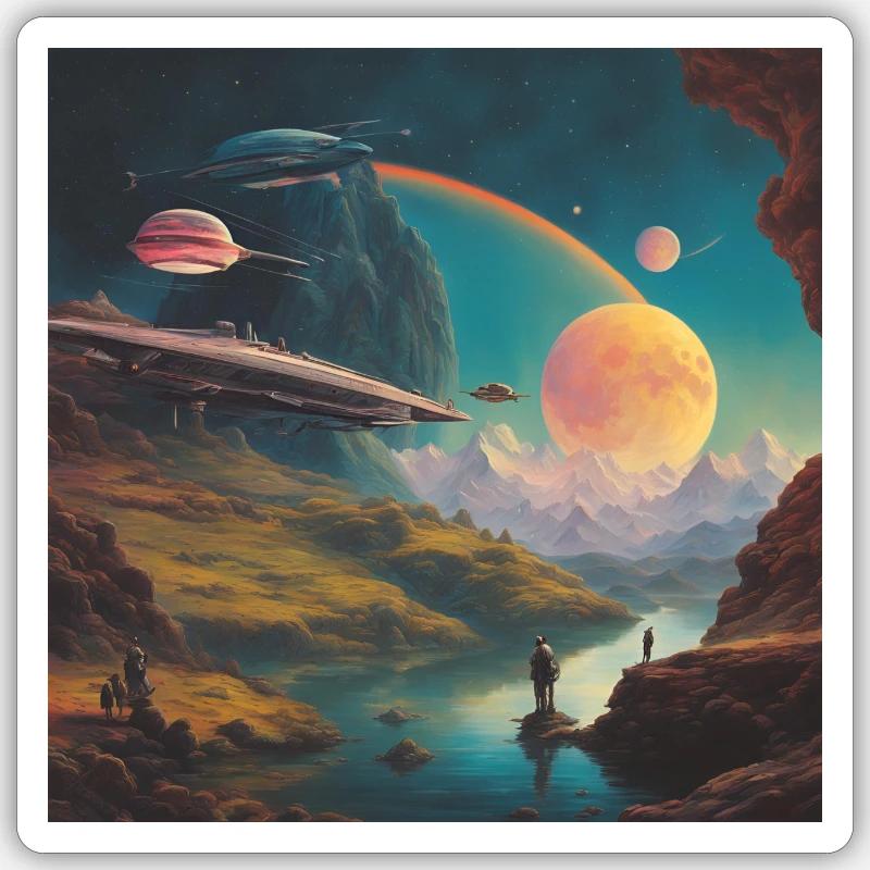 Sticker size S (10 x 10 cm) - 