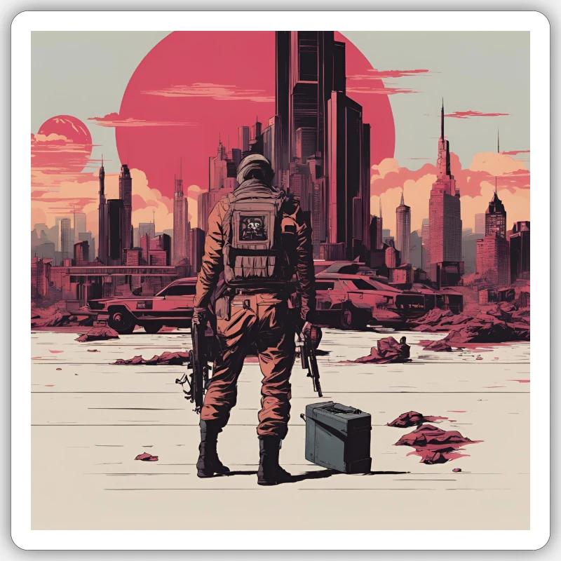 Sticker size S (10 x 10 cm) - 