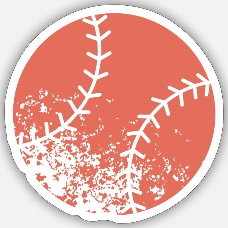 Base-ball Sticker taille S (10 x 10 cm)
