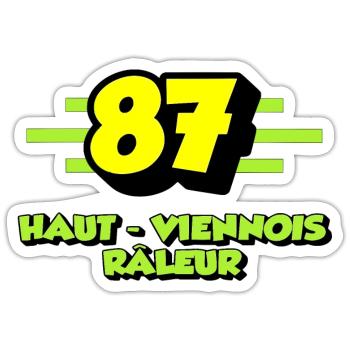 Beschwerde aus Oberwien - Sticker Größe S (10 x 10 cm) - Mattweiß - Vorne