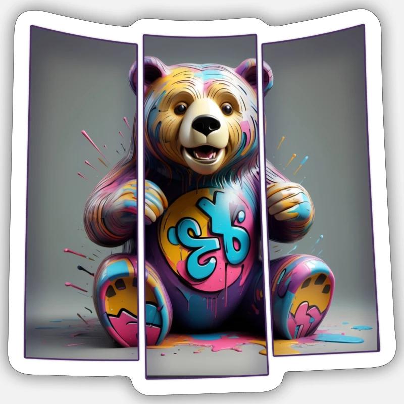 Sticker taille S (10 x 10 cm) - 