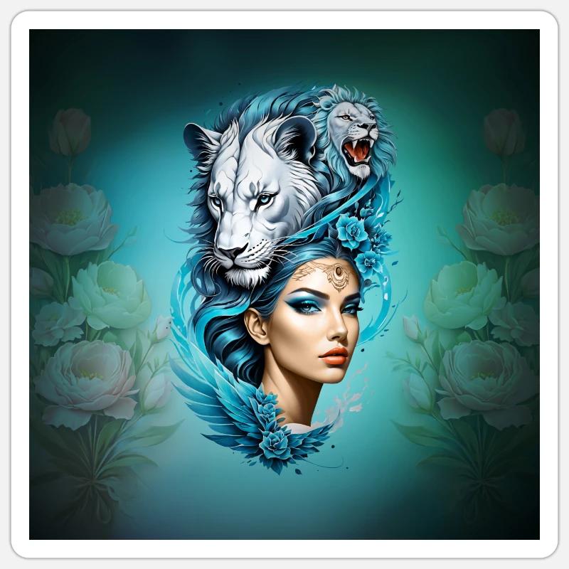 Sticker Größe S (10 x 10 cm) - 