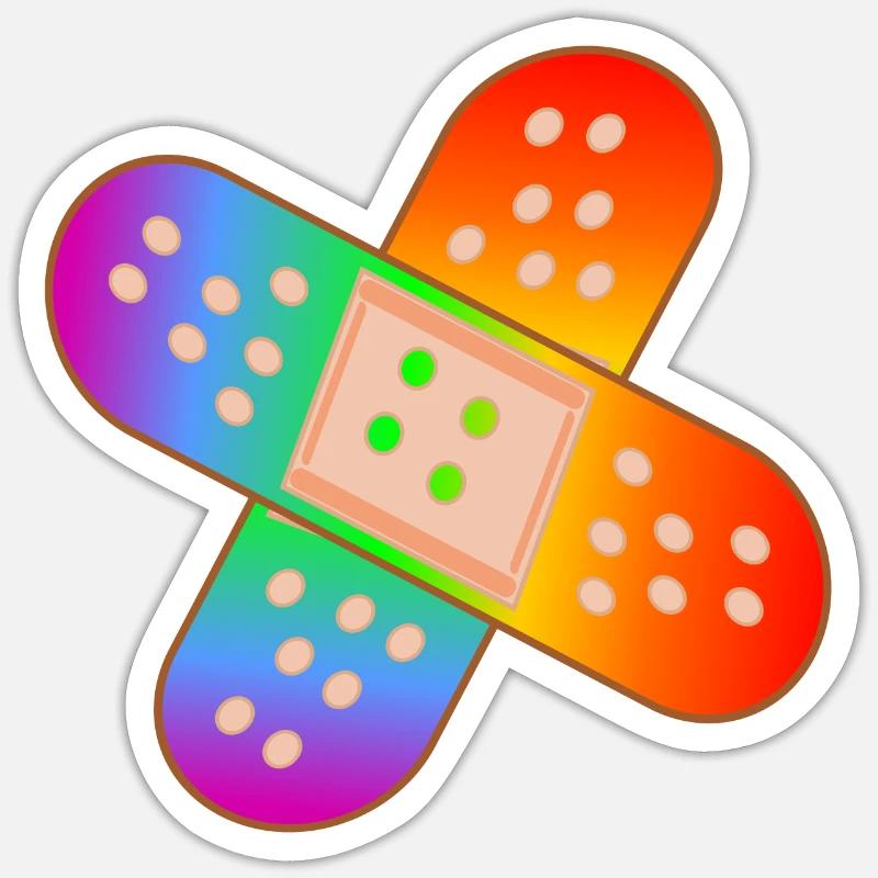 Sticker Größe S (10 x 10 cm) - 