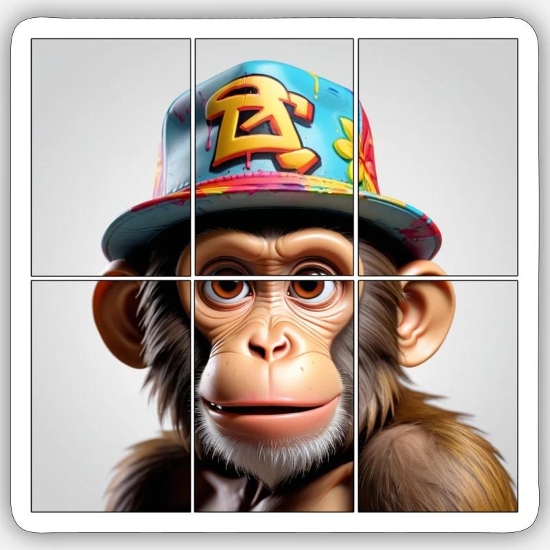 Sticker taille S (10 x 10 cm) - 