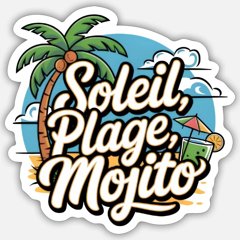 Sticker taille S (10 x 10 cm) - 