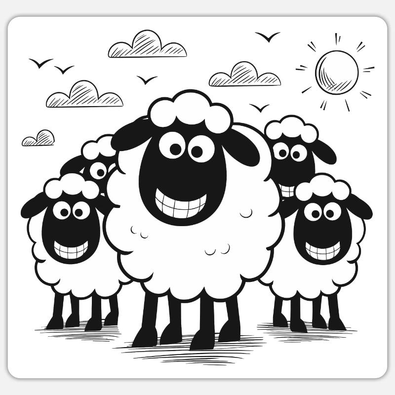 Sticker size S (10 x 10 cm) - 