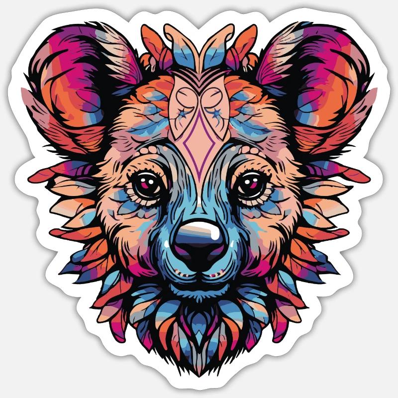 koala - Sticker taille S (10 x 10 cm) - blanc mat