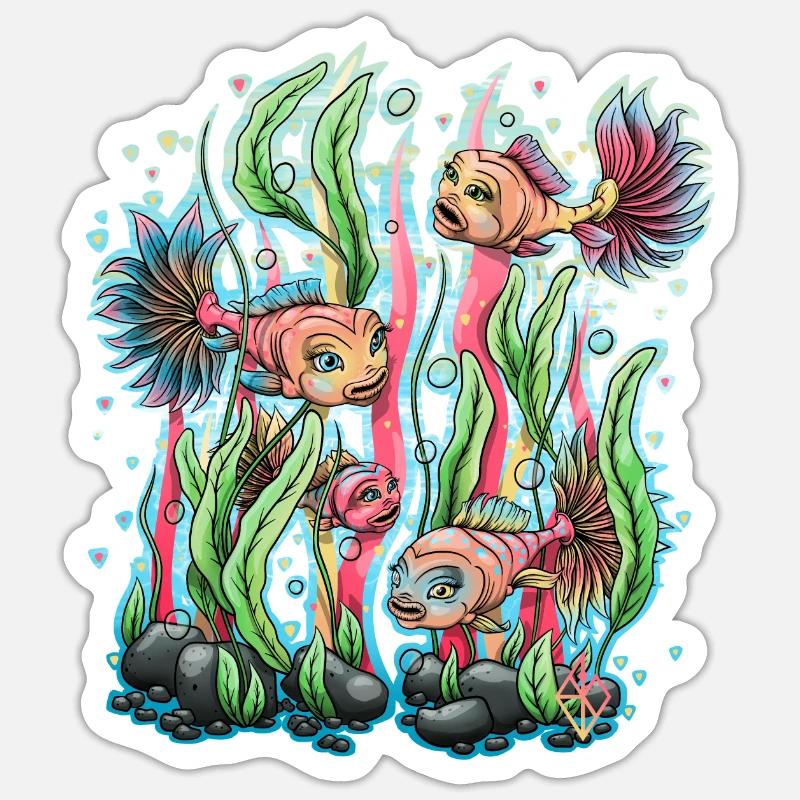Sticker taille S (10 x 10 cm) -