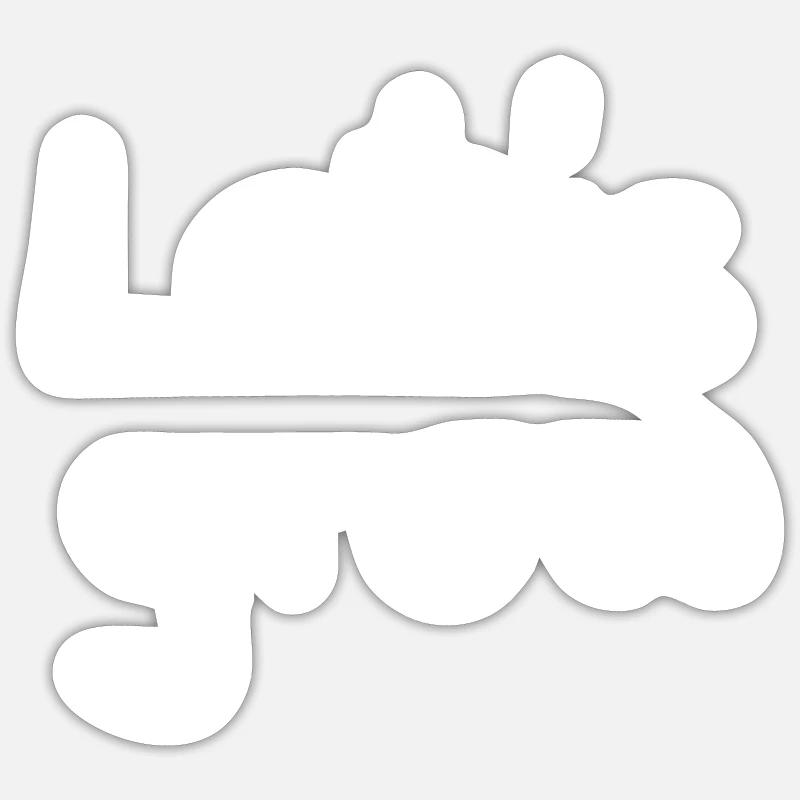 Sticker taille S (10 x 10 cm) - 