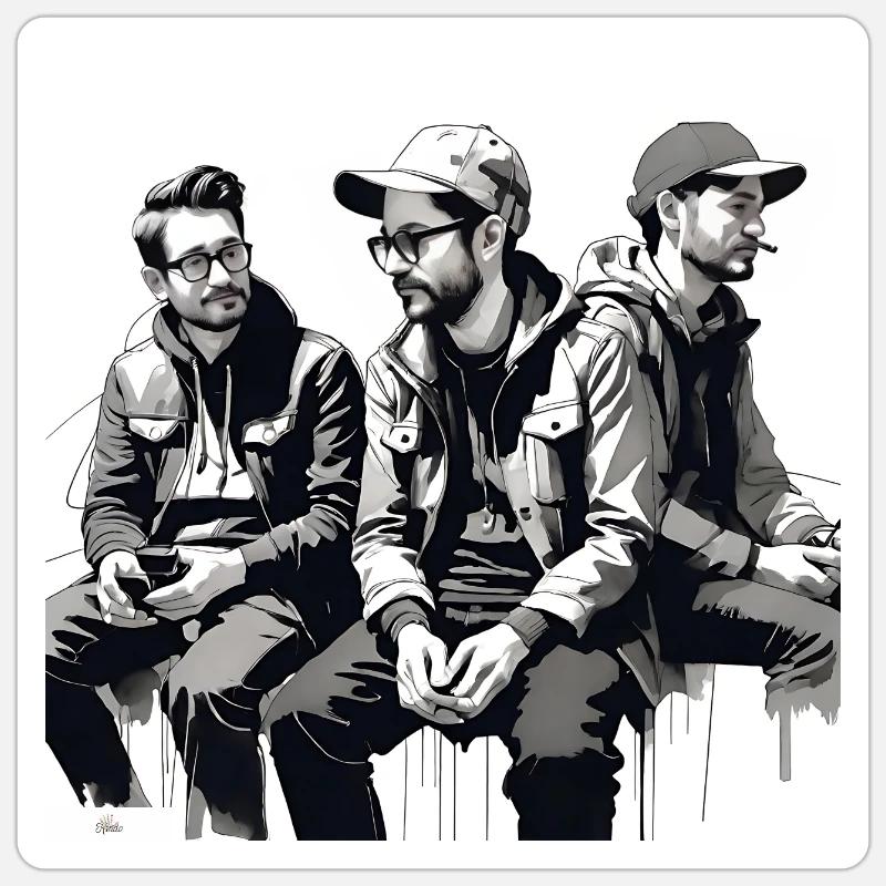 Sticker size S (10 x 10 cm) - 