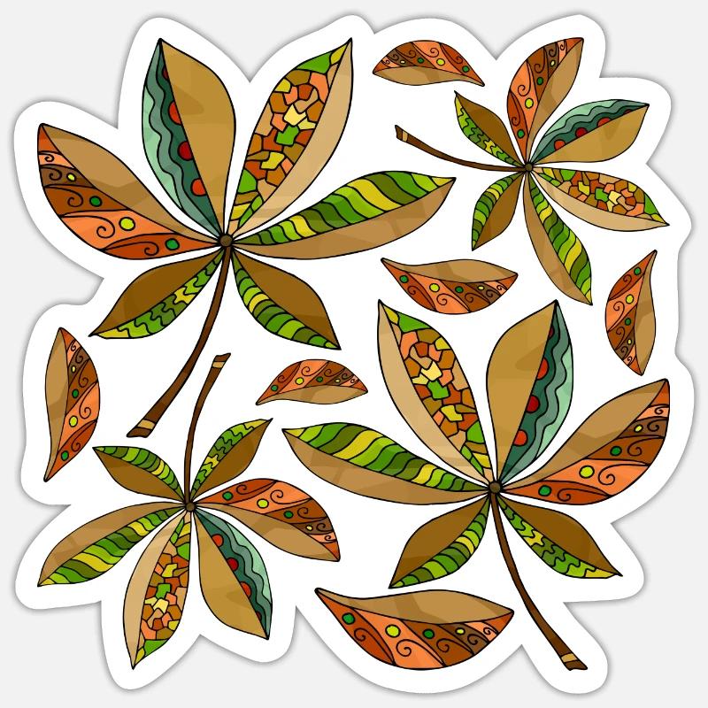 List - Sticker size S (10 x 10 cm) - white matte