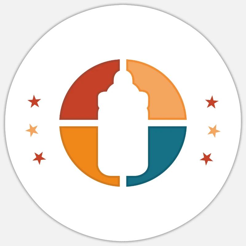 Sticker size S (10 x 10 cm) - 