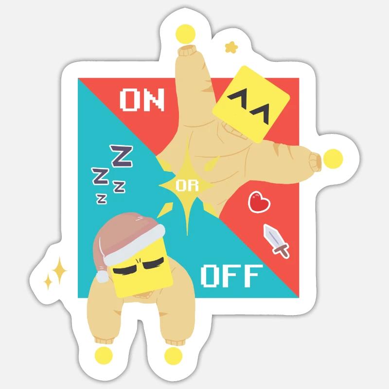 Sticker size S (10 x 10 cm) - 