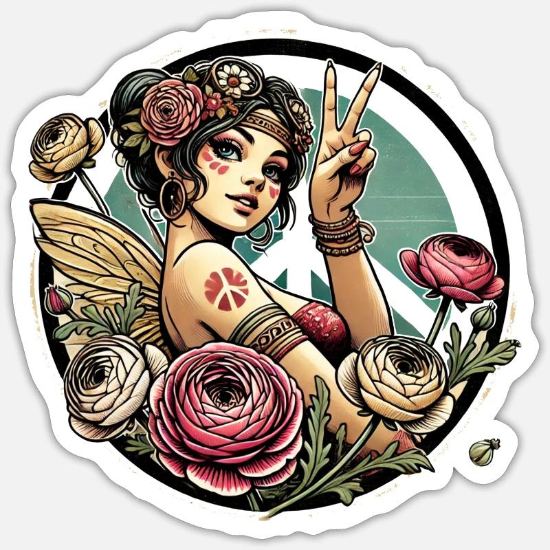 Sticker Größe S (10 x 10 cm) - 