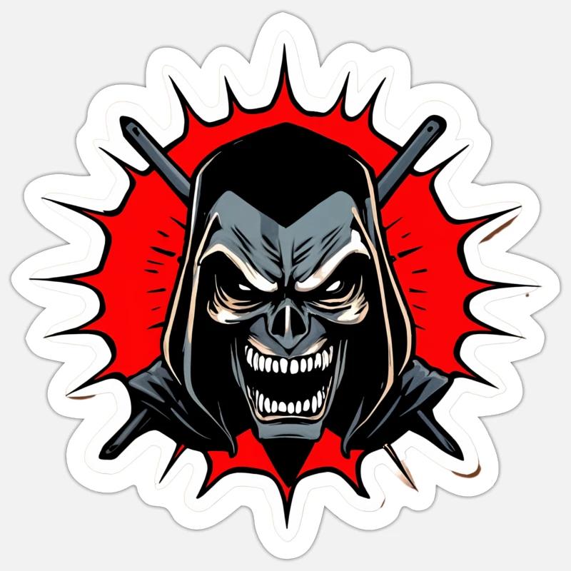Sticker Größe S (10 x 10 cm) - 