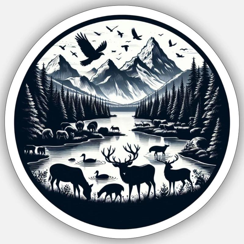 Sticker size S (10 x 10 cm) - 