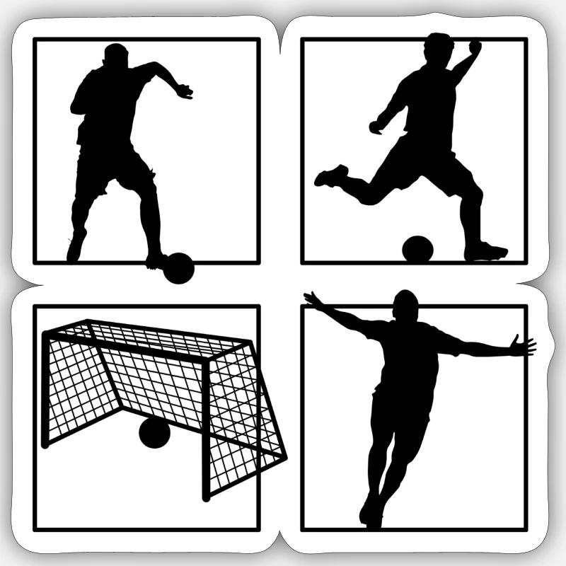 Sticker Größe S (10 x 10 cm) - 