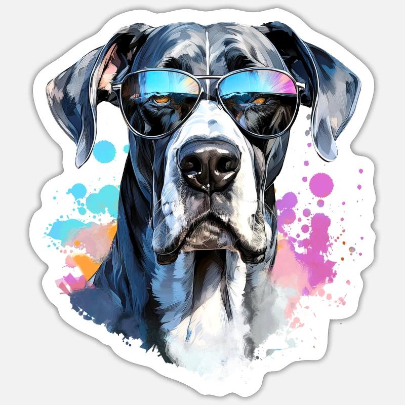 Sticker Größe S (10 x 10 cm) - 