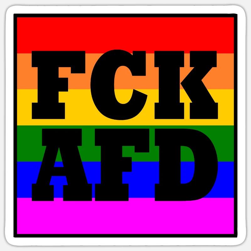 Fck afd Sticker size S (10 x 10 cm)