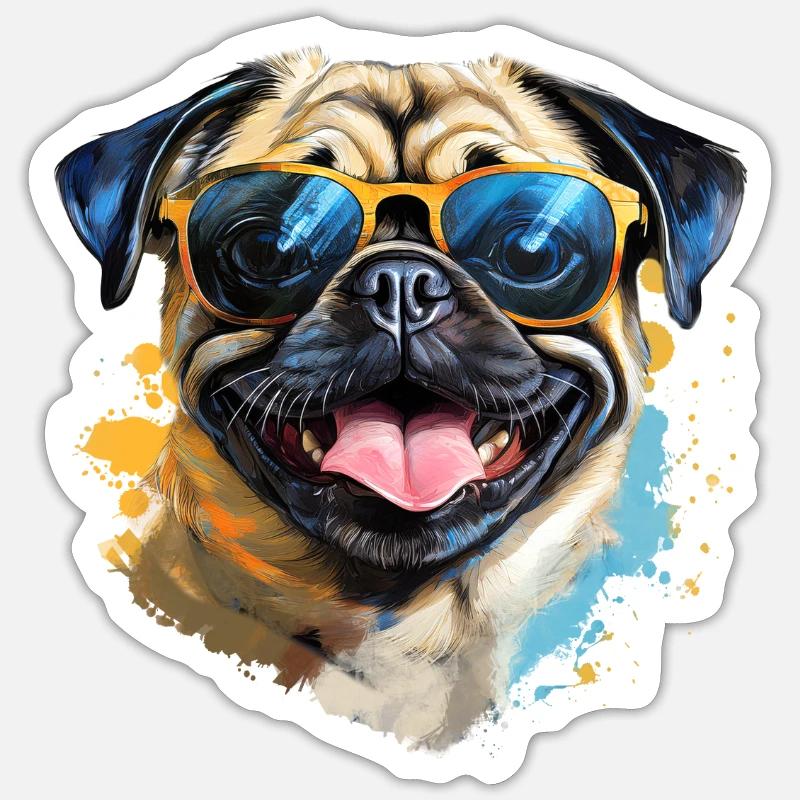 Sticker taille S (10 x 10 cm) - 