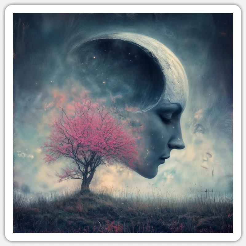 Tranquillité d’ Sticker taille S (10 x 10 cm)