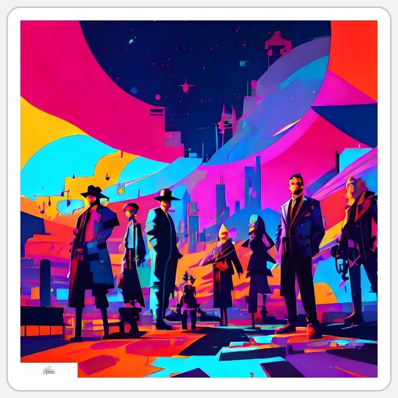 Sticker taille S (10 x 10 cm) - 