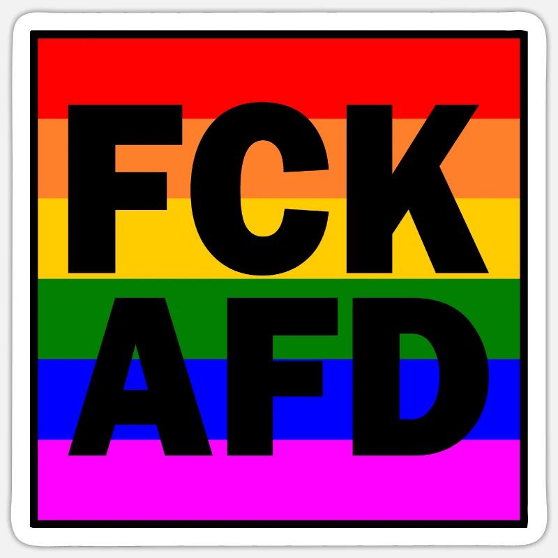Fck afd Sticker size S (10 x 10 cm)