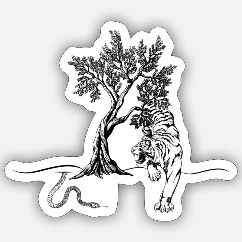 Sticker Größe S (10 x 10 cm) - 