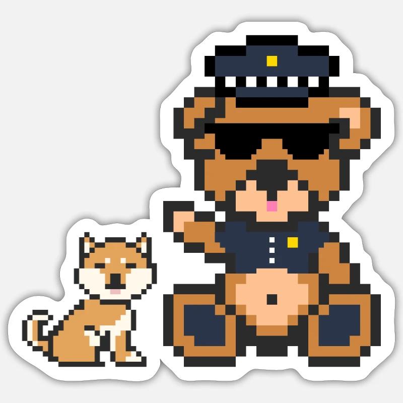 Sticker size S (10 x 10 cm) - 