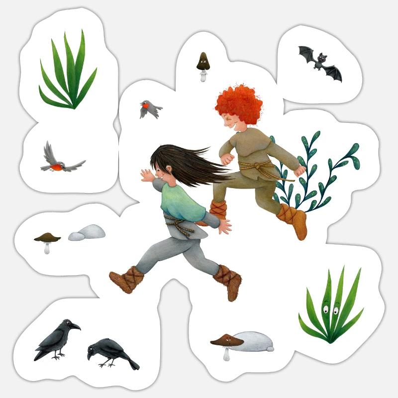 Sticker Größe S (10 x 10 cm) - 