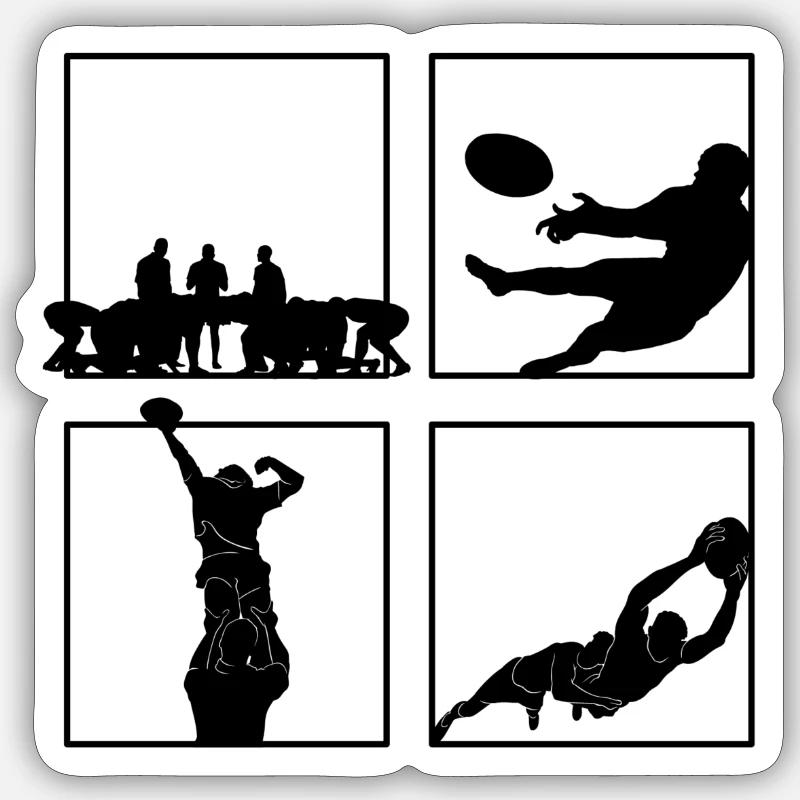 Sticker Größe S (10 x 10 cm) - 