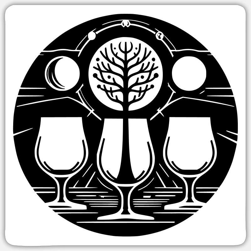 Sticker Größe S (10 x 10 cm) - 